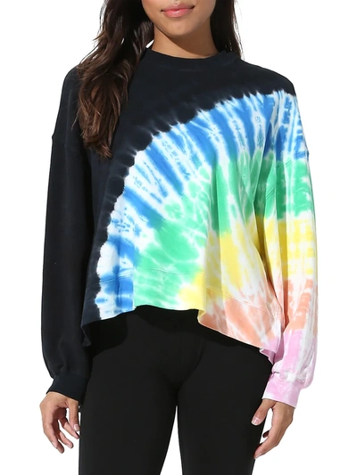Shop Electric & Rose Neil Tie-dye Sweatshirt In Onyx Multi Beam
