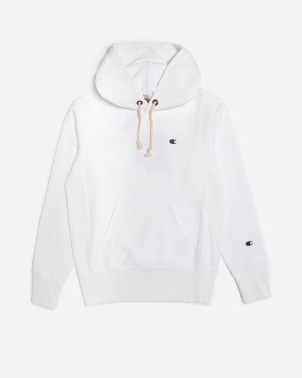 champion reverse weave sweatshirt white