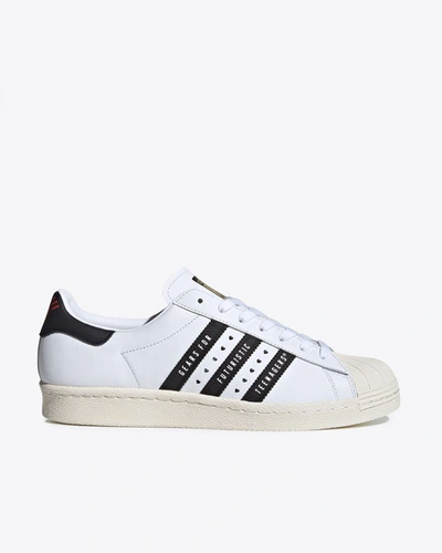 Shop Adidas Originals X Human Made Superstar 80s In Black