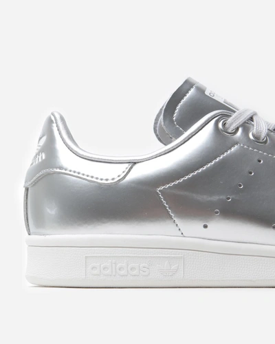 Shop Adidas Originals Stan Smith In Platinum