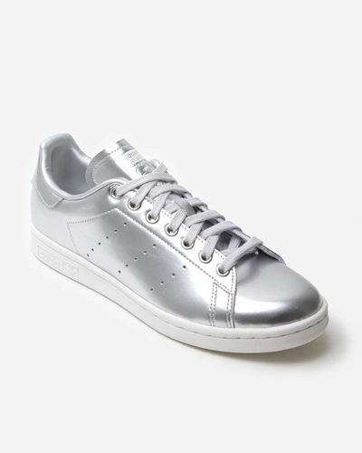 Shop Adidas Originals Stan Smith In Platinum