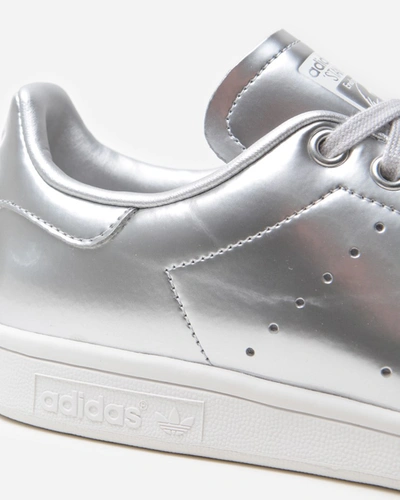 Shop Adidas Originals Stan Smith In Platinum
