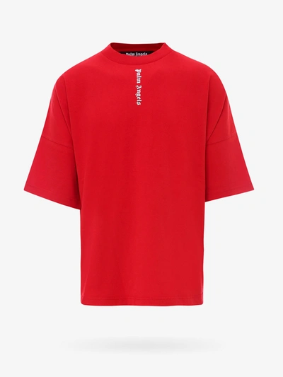 Shop Palm Angels T-shirt In Red