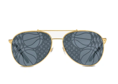 Louis Vuitton 2022 LV Star Pilot Sunglasses - Gold Sunglasses