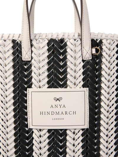 Shop Anya Hindmarch Small "the Neeson N / S" Tote Bag In Black