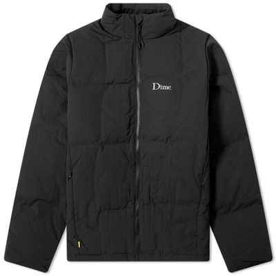 Dime Warp Heavy Weight Puffer Jacket In Black | ModeSens