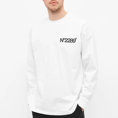 Shop Aitor Throups Thedsa Aitor Throup's Thedsa Long Sleeve No2289 Tee In White