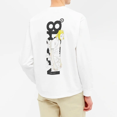 Shop Aitor Throups Thedsa Aitor Throup's Thedsa Long Sleeve No2318 Tee In White