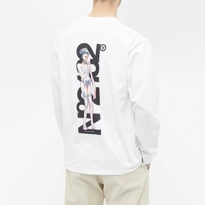 Shop Aitor Throups Thedsa Aitor Throup's Thedsa Long Sleeve No2162 Tee In White