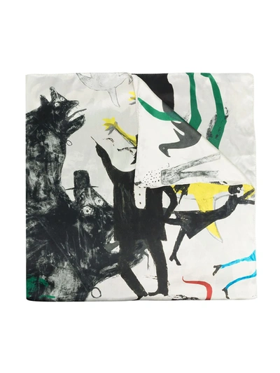 Shop Wolf & Rita Traylor Silk Foulard In Black