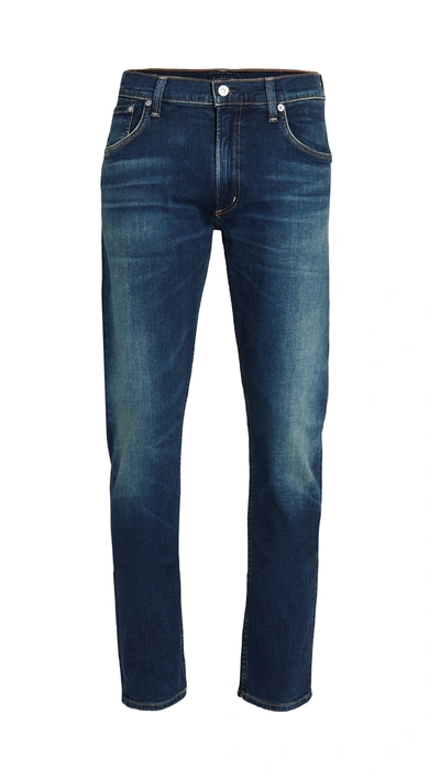 Shop Citizens Of Humanity Bowery Standard Slim Denim Jeans In Brigade