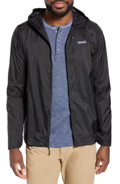 Shop Patagonia Houdini Water Repellent Hooded Jacket In Ctrb