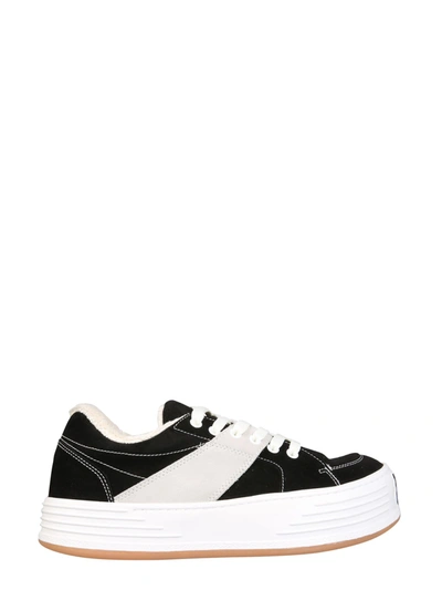 Shop Palm Angels Snow Low Top Sneakers In Nero
