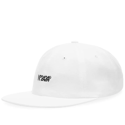 Shop Aitor Throups Thedsa Aitor Throup's Thedsa No2424 Cap In White