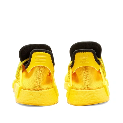 Shop Adidas Originals Adidas X Pharrell Williams Hu Nmd In Yellow