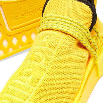 Shop Adidas Originals Adidas X Pharrell Williams Hu Nmd In Yellow