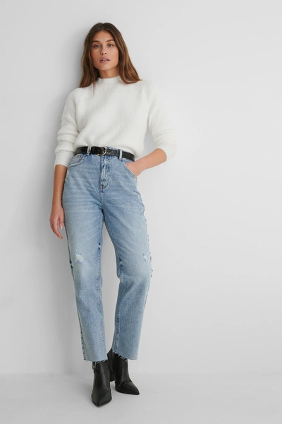 Shop Mango Copo Sweater - Offwhite In Light Beige