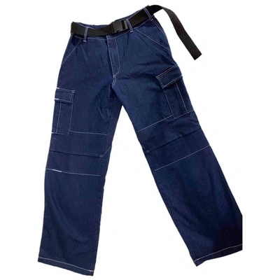 Pre-owned I.am.gia Blue Cotton Jeans