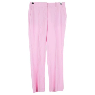 Pre-owned Givenchy Trousers In Pink