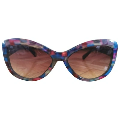 Pre-owned Dolce & Gabbana Blue Sunglasses