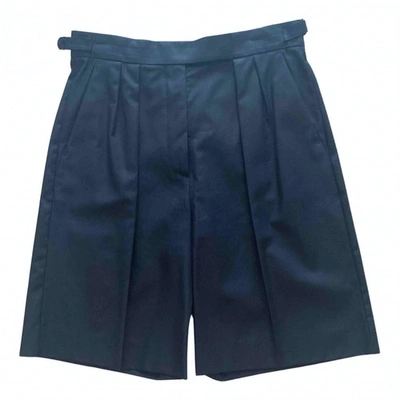 Pre-owned Max Mara Black Cotton Shorts