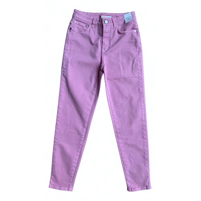 Pre-owned Closed Pink Cotton Jeans