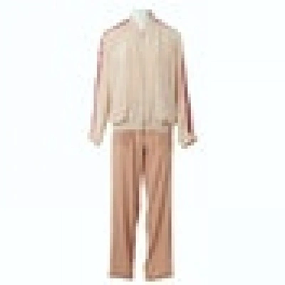 Pre-owned Gucci Pink Silk Jumpsuit