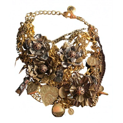 Pre-owned Dolce & Gabbana Gold Metal Necklace