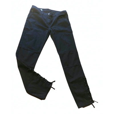 Pre-owned Belstaff Black Denim - Jeans Trousers