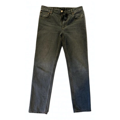 Pre-owned Isabel Marant Grey Denim - Jeans Jeans