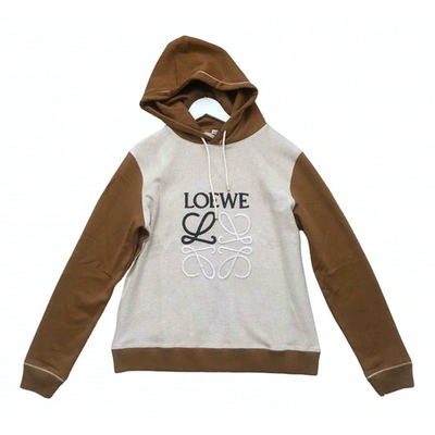 Pre-owned Loewe Khaki Cotton Knitwear & Sweatshirts