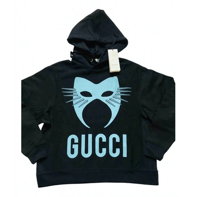 Pre-owned Gucci Black Cotton Knitwear & Sweatshirts