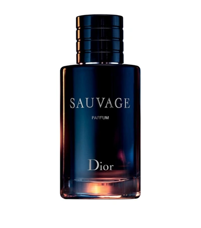 Shop Dior Sauvage Parfum (200ml) In White