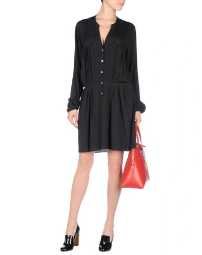 Shop Mauro Grifoni Knee-length Dresses In Black