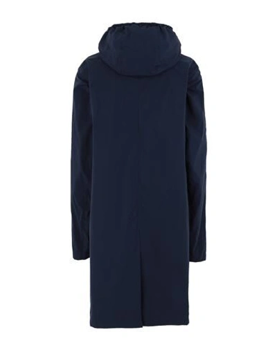 Herno Overcoats In Dark Blue
