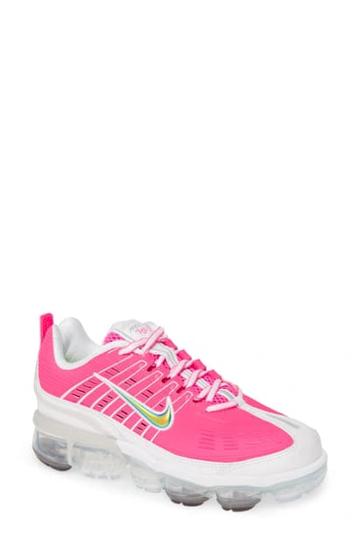 Shop Nike Air Vapormax 360 Sneaker In Pink/ Black/ Pink/ White