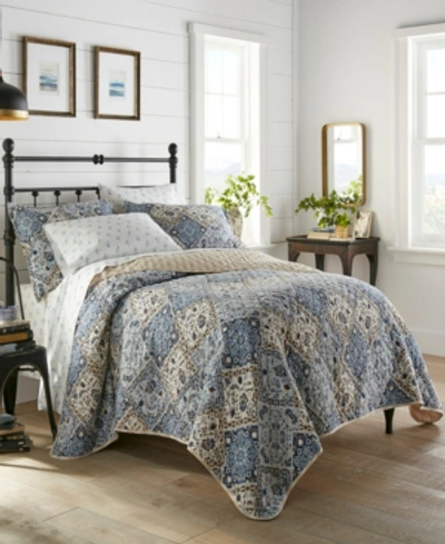 Shop Stone Cottage Arell Twin Quilt Set In Blue