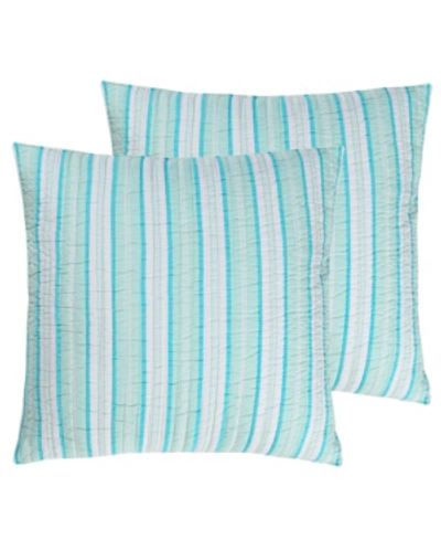 Homthreads Beach Days 2-pc. Sham Set, European In Blue