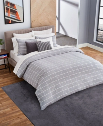 Lacoste Glide Cover Set, Bedding In Heather Gray | ModeSens