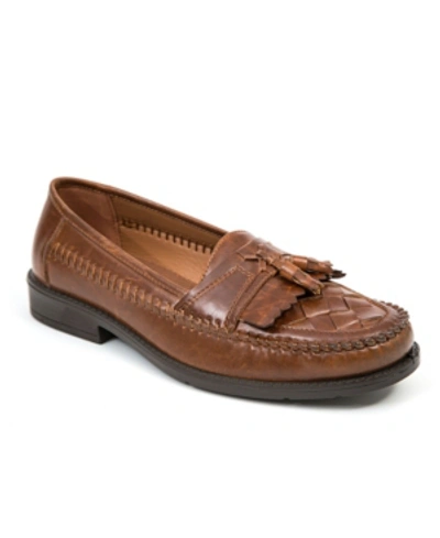 Shop Deer Stags Men's Herman Tassel Loafer In Cognac