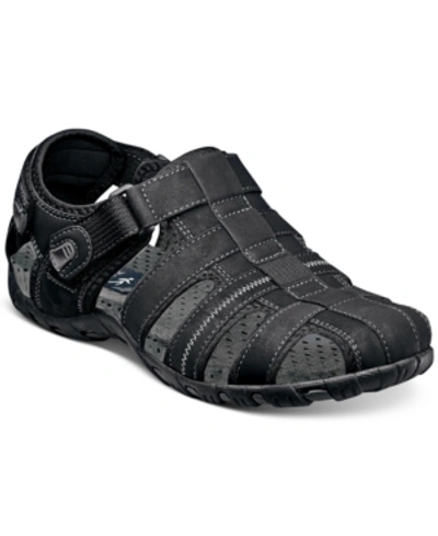 Shop Nunn Bush Men's Rio Bravo Fisherman Sandals In Black