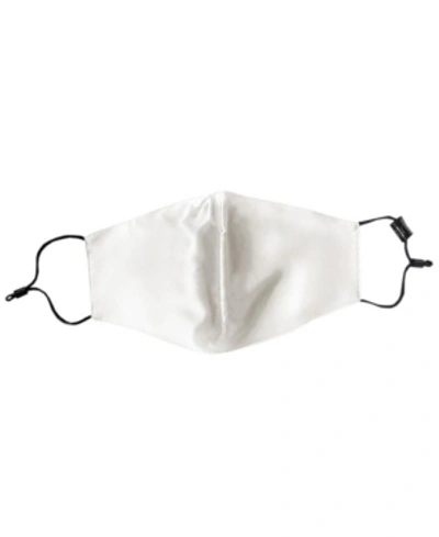 Shop Night Women's Mulberry Silk Face Mask In White