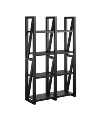 Shop Ameriwood Home Huntsville Bookcase Room Divider In Black