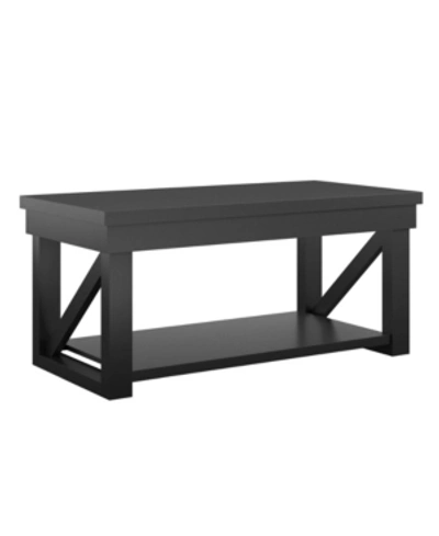 Shop Ameriwood Home Huntsville Coffee Table In Black