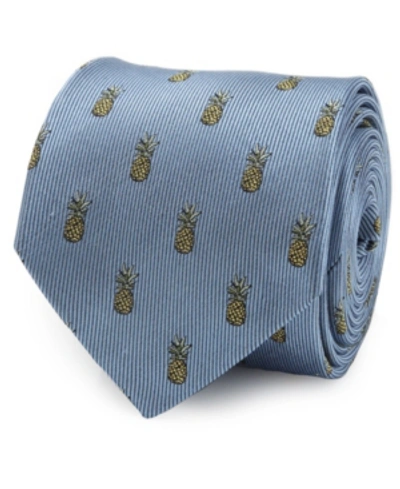Shop Cufflinks, Inc Men's Pineapple Tie In Blue