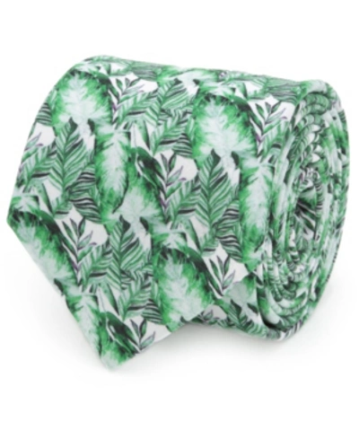 Shop Cufflinks, Inc Men's Palm Leaf Tie In Green