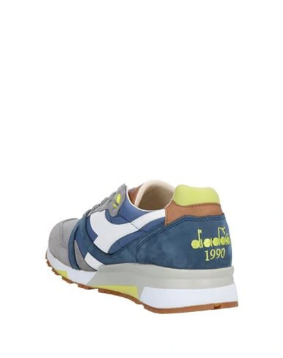 Shop Diadora Sneakers In Slate Blue