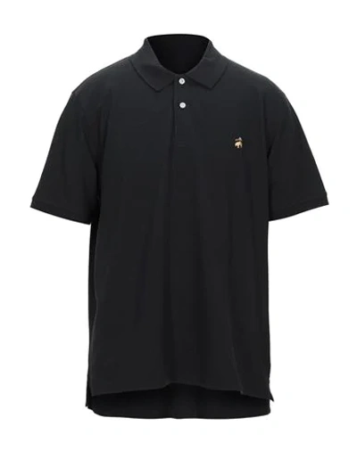 Shop Brooks Brothers Polo Shirt In Black