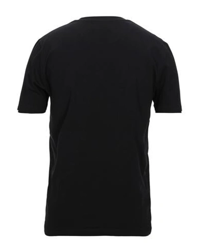Shop Frankie Morello Man T-shirt Black Size S Cotton, Elastane