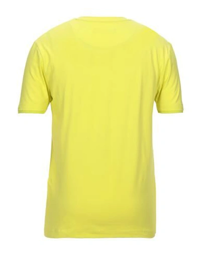 Frankie Morello T-shirts In Yellow